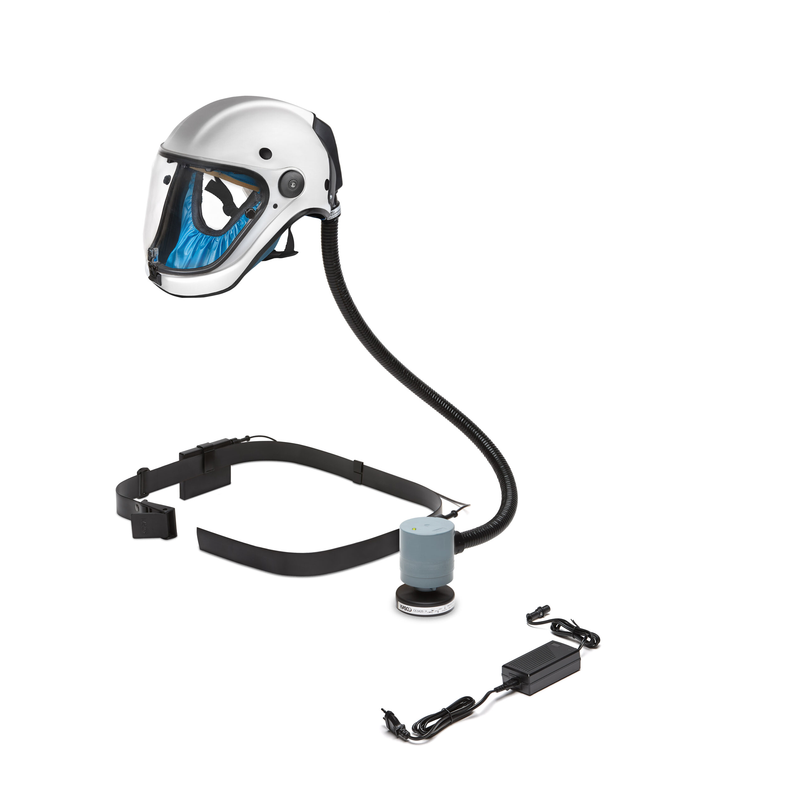 Kaios e-T5 ZP3 PAPR system med integrert hjelm og visir