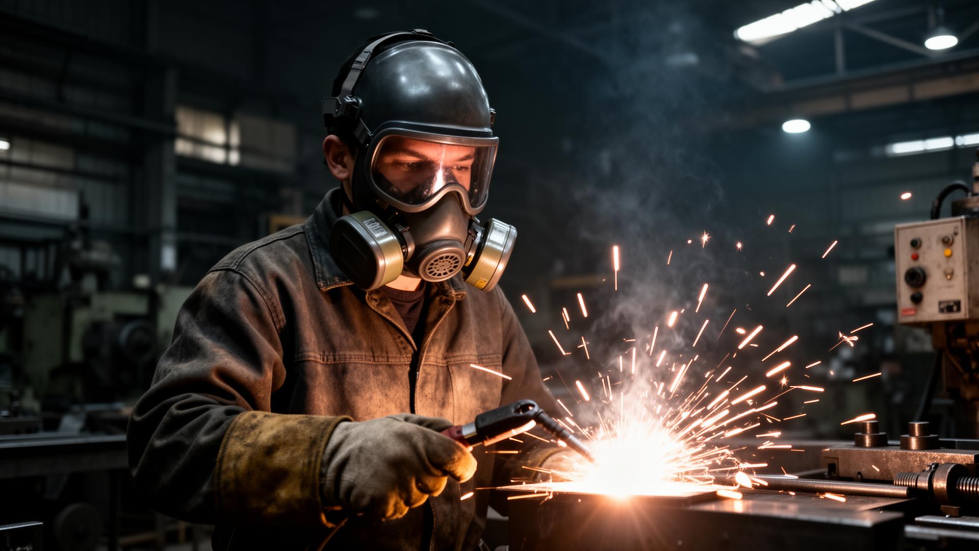 BLS 5000 helmaske bajonett – gassmaske til industri